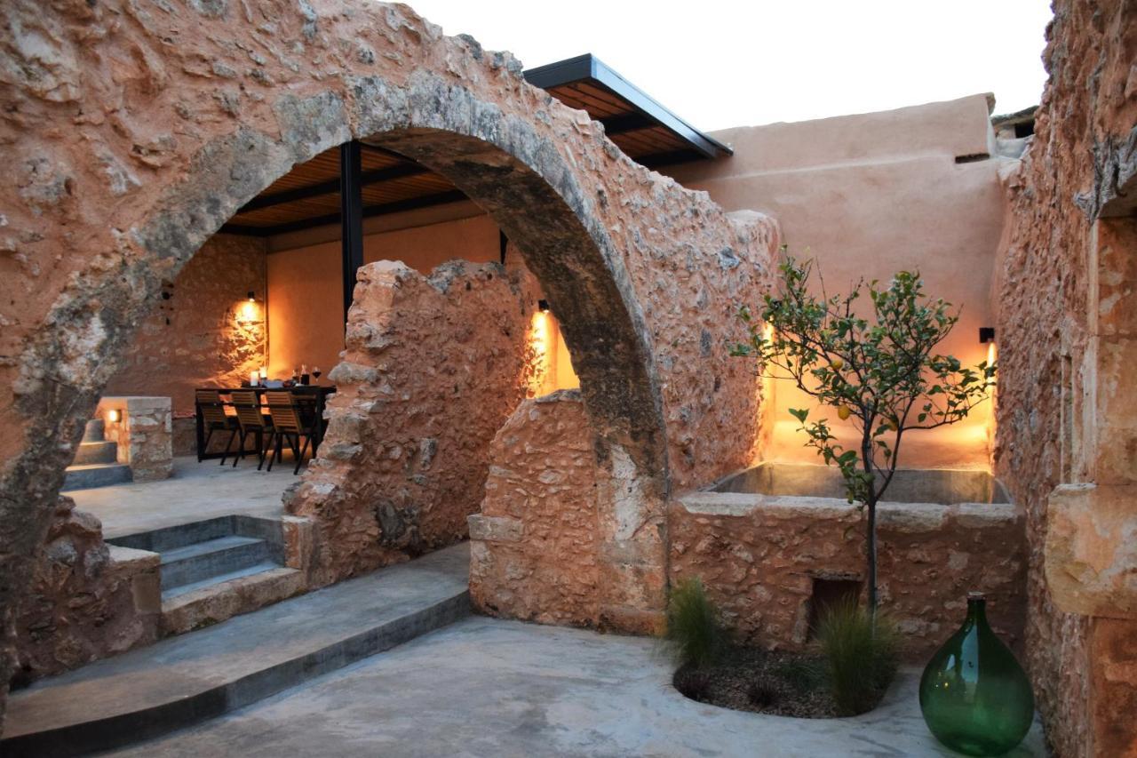Almyrida Sands Luxury Stone Villa Xirostérnion Zewnętrze zdjęcie