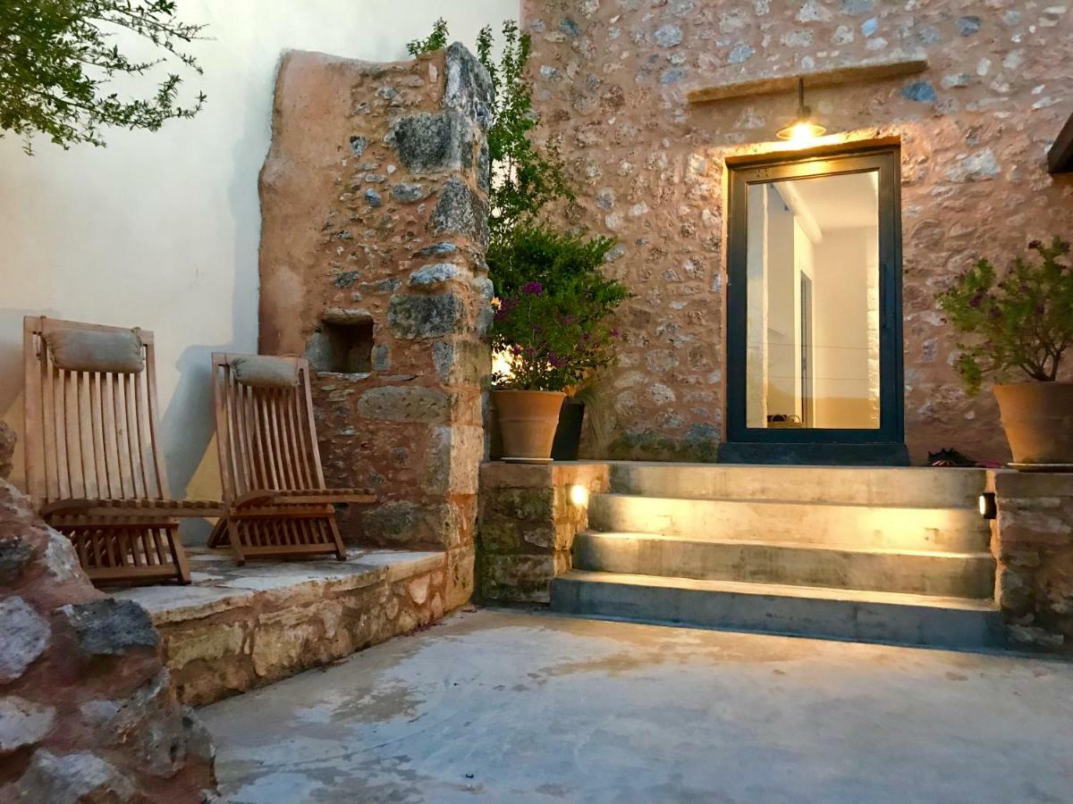 Almyrida Sands Luxury Stone Villa Xirostérnion Zewnętrze zdjęcie